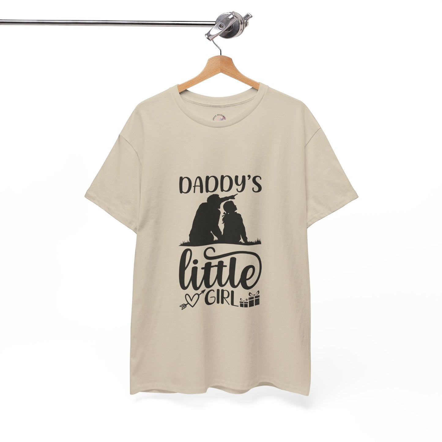 Daddy's Little Girl T-Shirt — Father Daughter Matching Tee, Cute Daddy's Little Girl Graphic Shirt for Dad Gifts & Family Photos