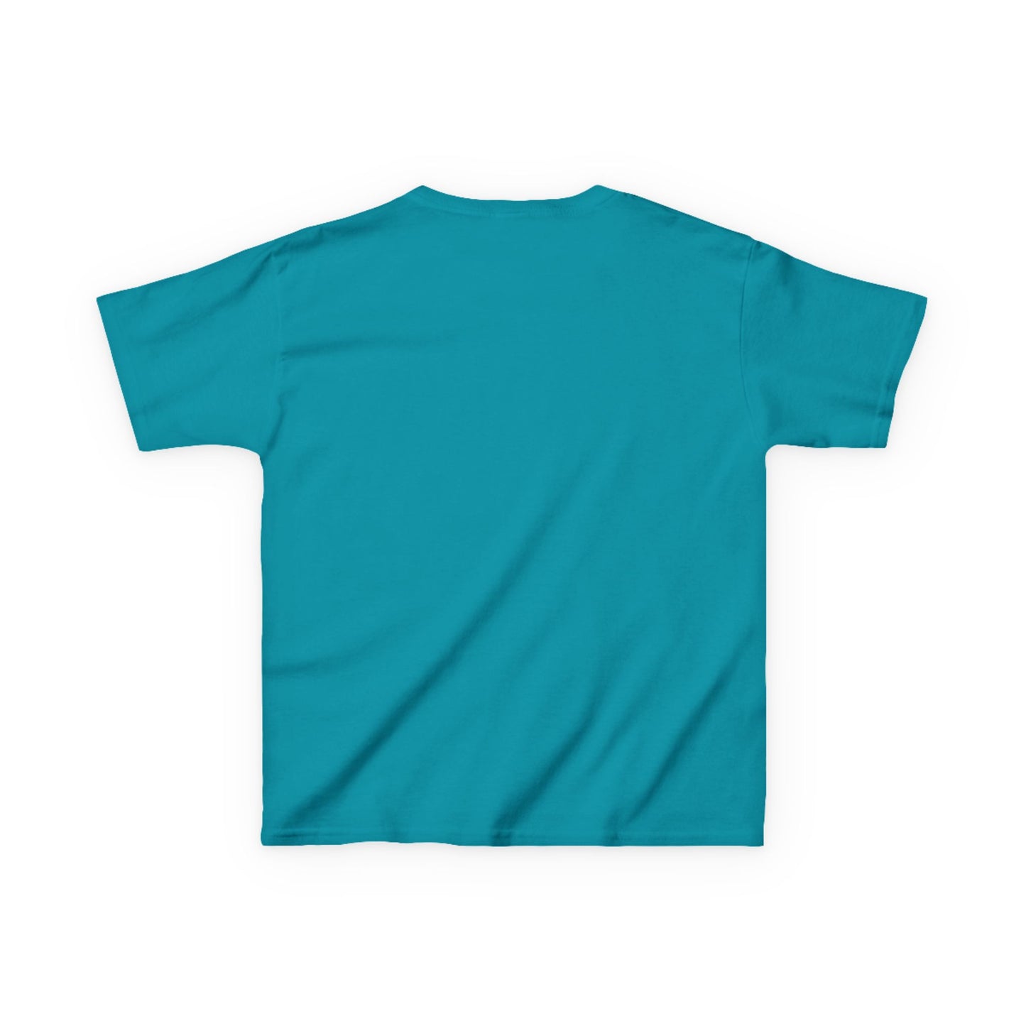 Kids Tee — Cute Patriotic Girl with Stars & Balloons (4th of July)