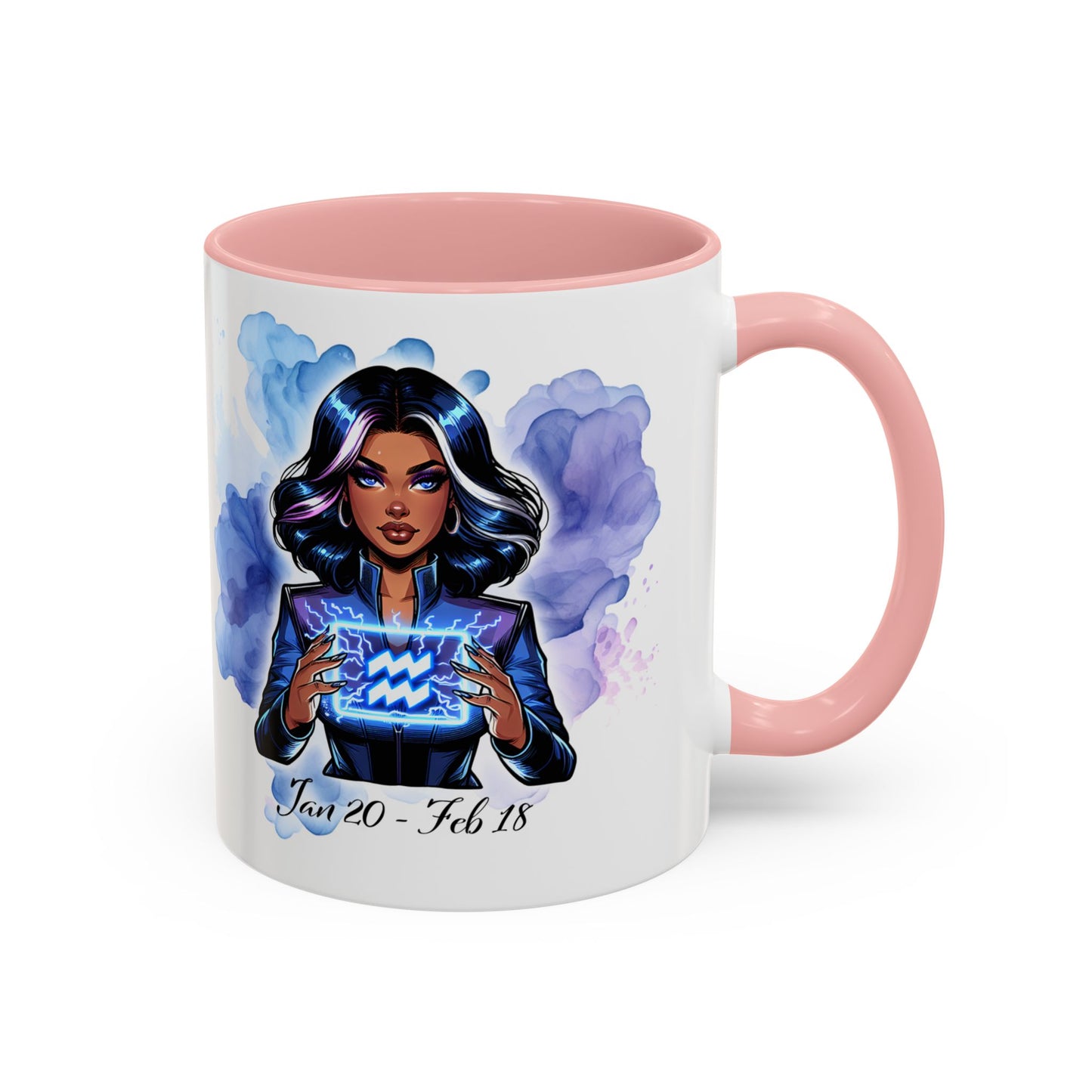 Aquarius Zodiac Coffee Mug — 'I Am an Aquarius' Astrology Gift (11/15oz)