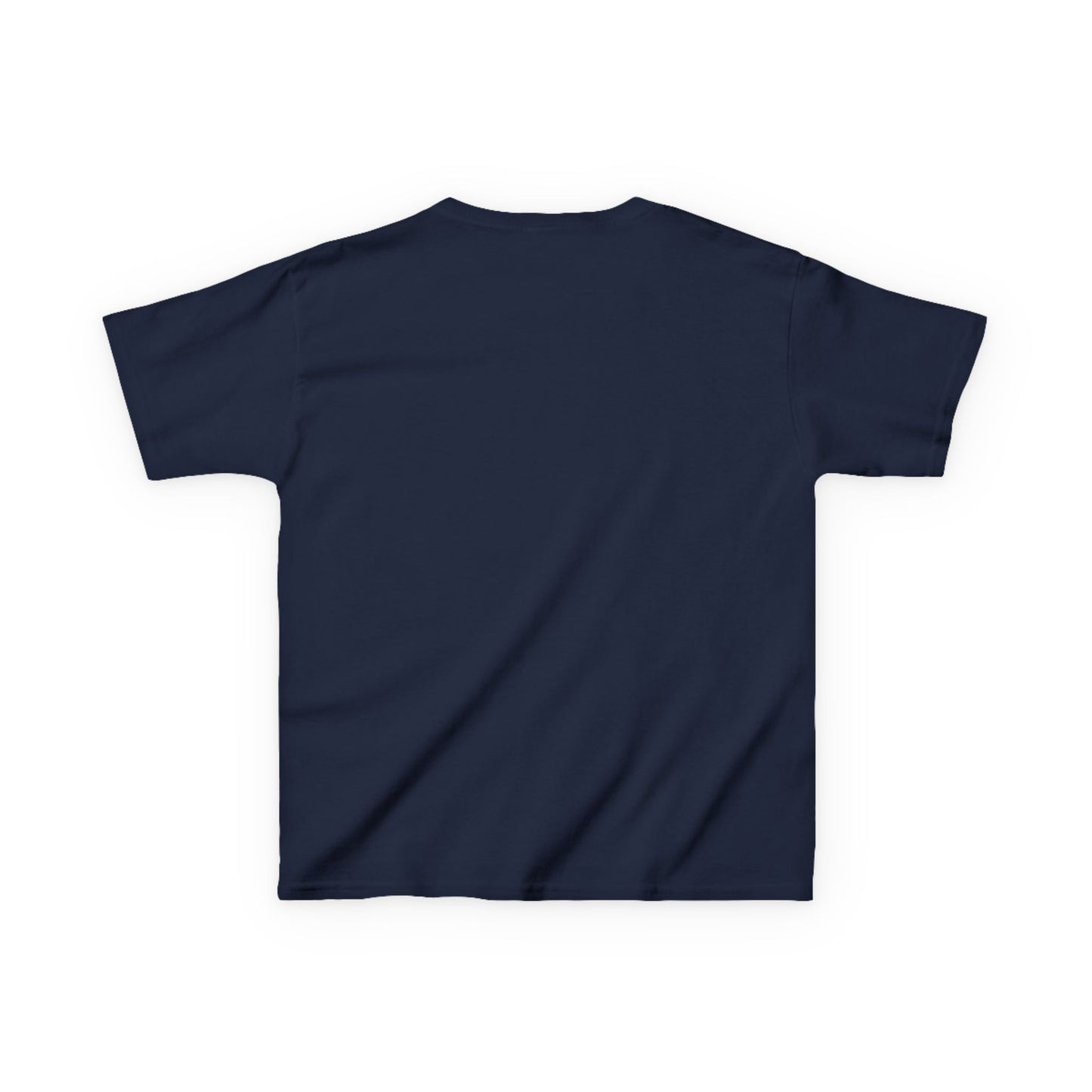 Kids Tee — Cute Patriotic Girl with Stars & Balloons (4th of July)