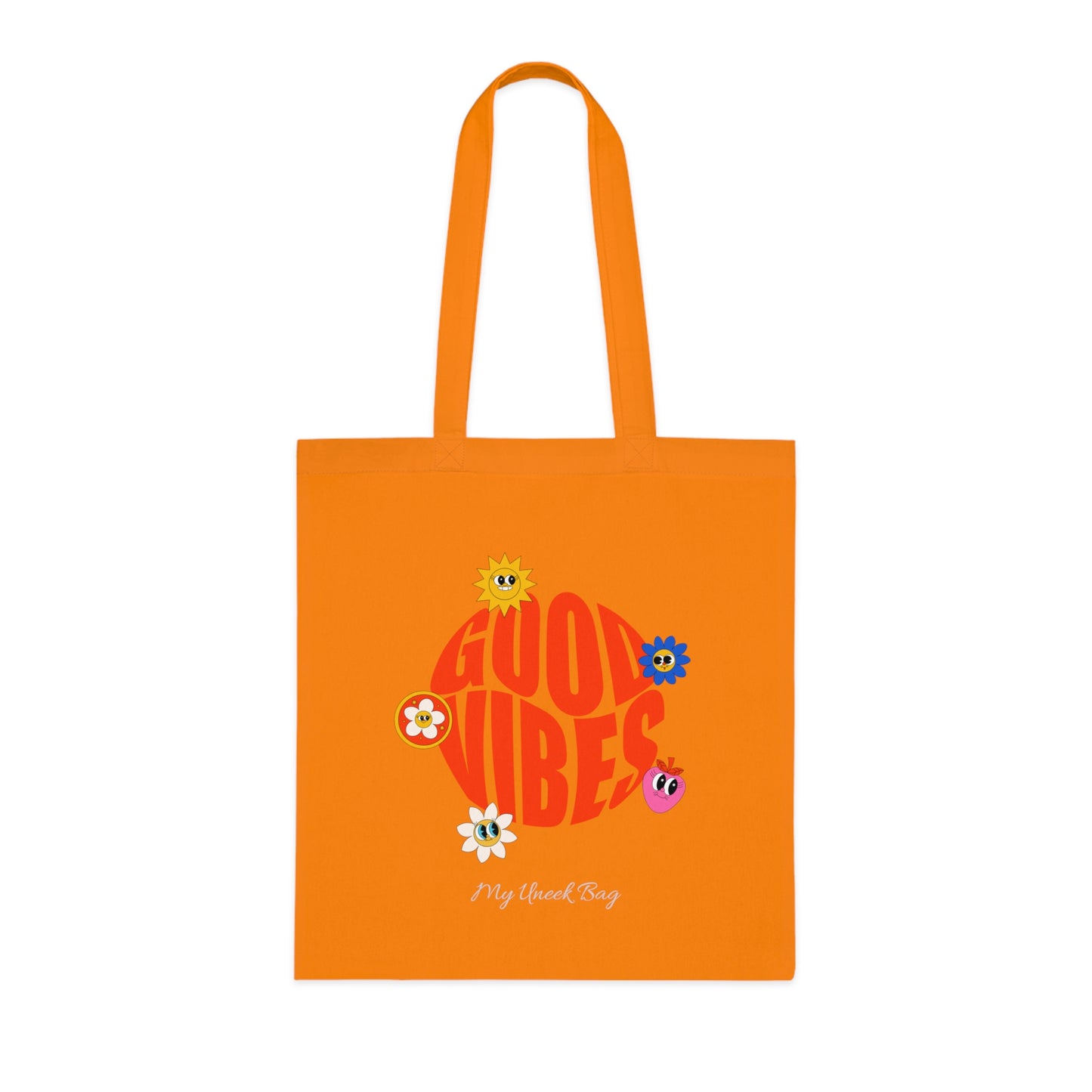 Good Vibes Cotton Tote Bag