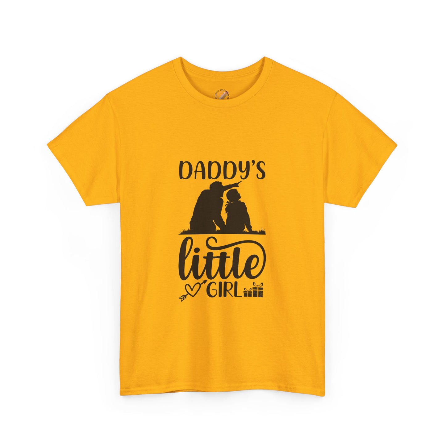Daddy's Little Girl T-Shirt — Father Daughter Matching Tee, Cute Daddy's Little Girl Graphic Shirt for Dad Gifts & Family Photos