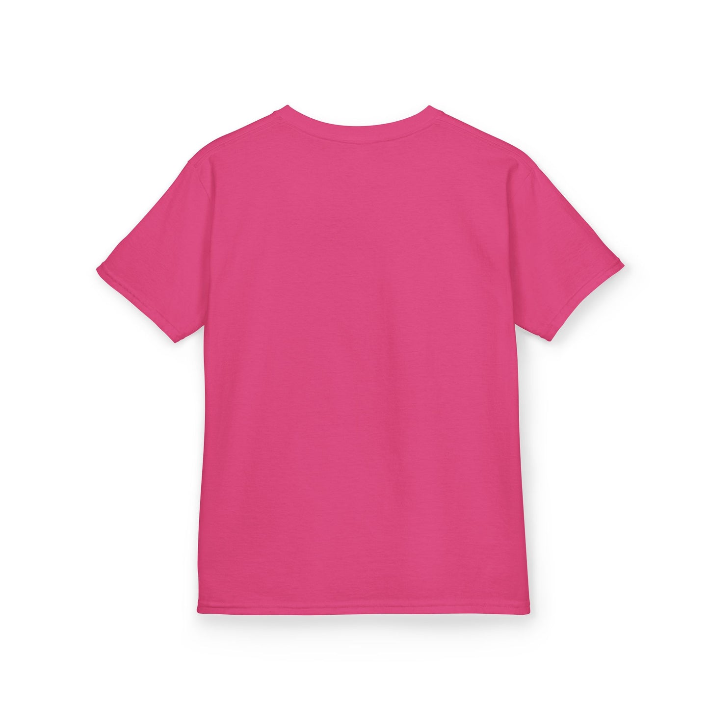 Kids Tee — Cute Patriotic Girl with Stars & Balloons (4th of July)