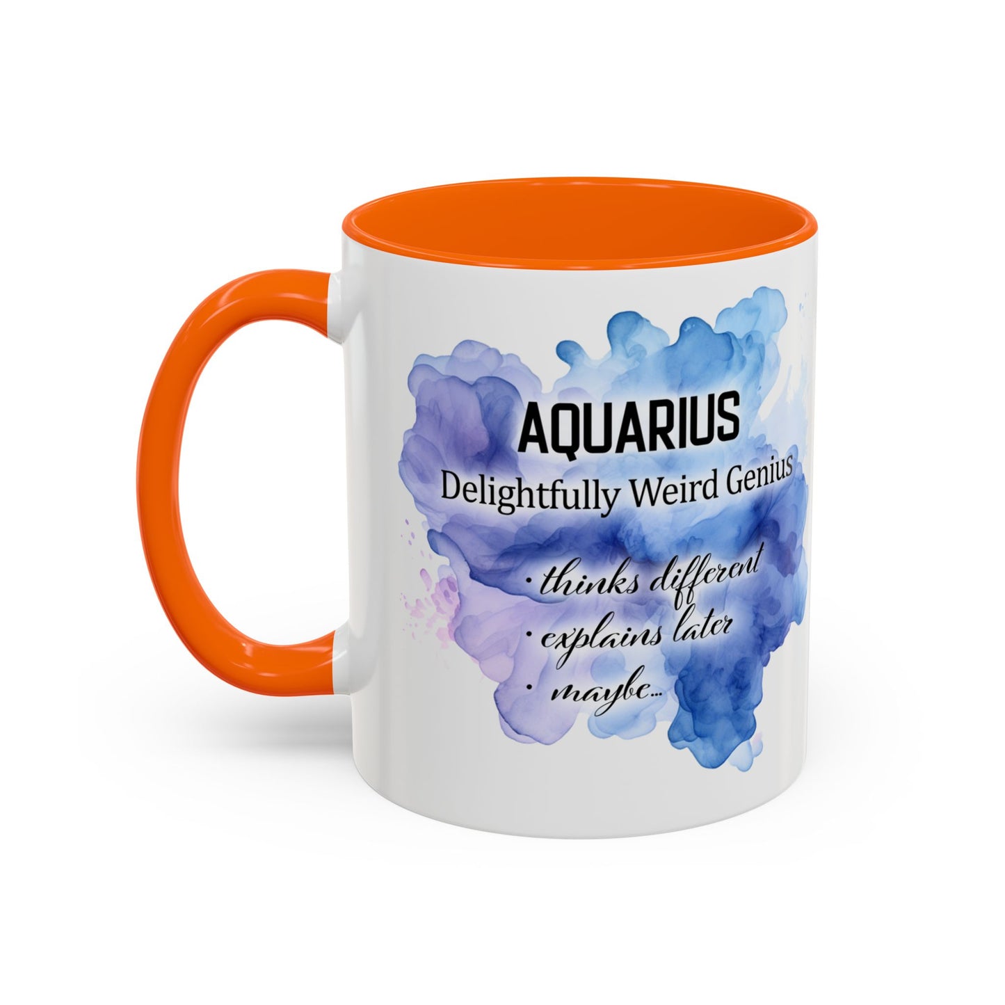 Aquarius Zodiac Coffee Mug — 'I Am an Aquarius' Astrology Gift (11/15oz)