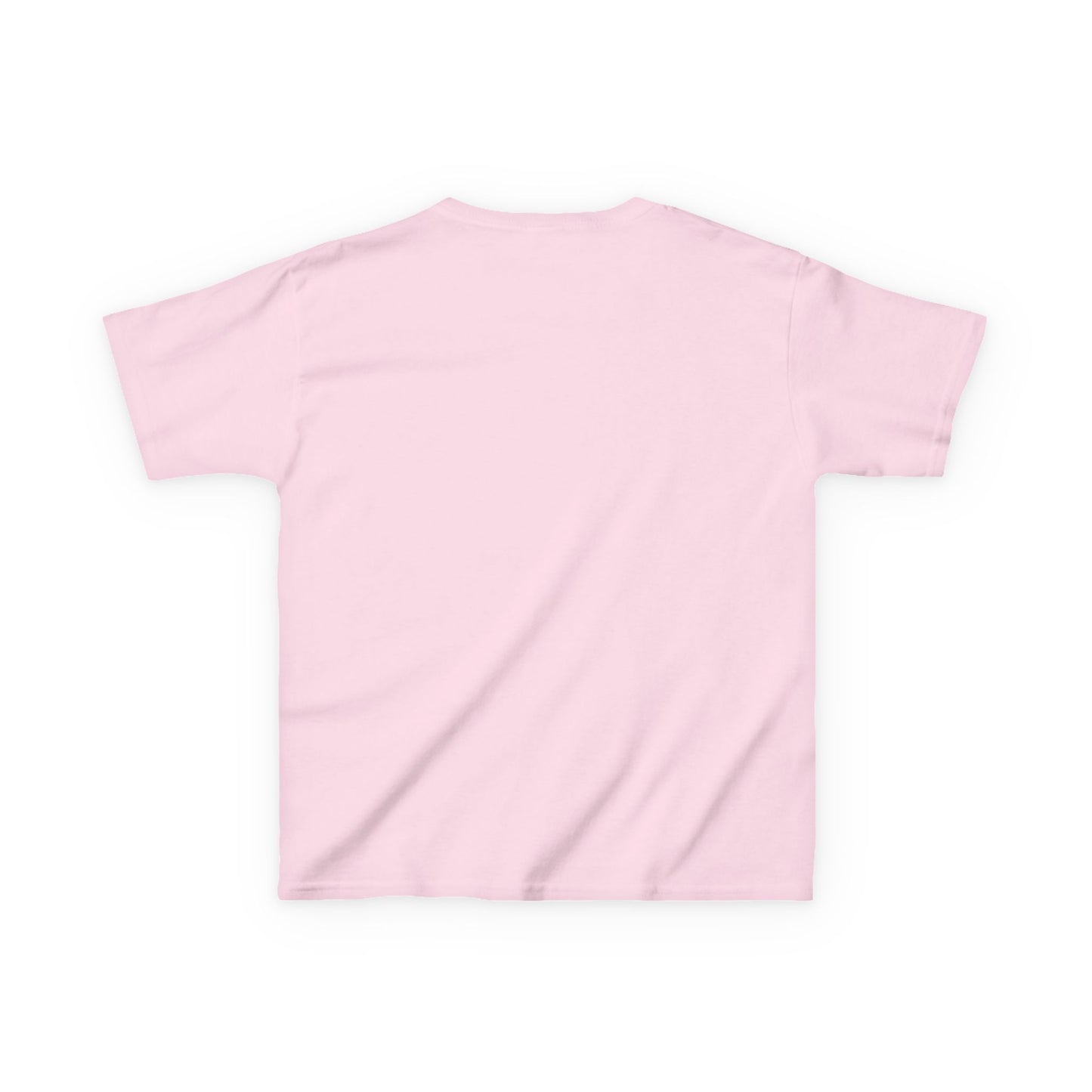 Kids Tee — Cute Patriotic Girl with Stars & Balloons (4th of July)