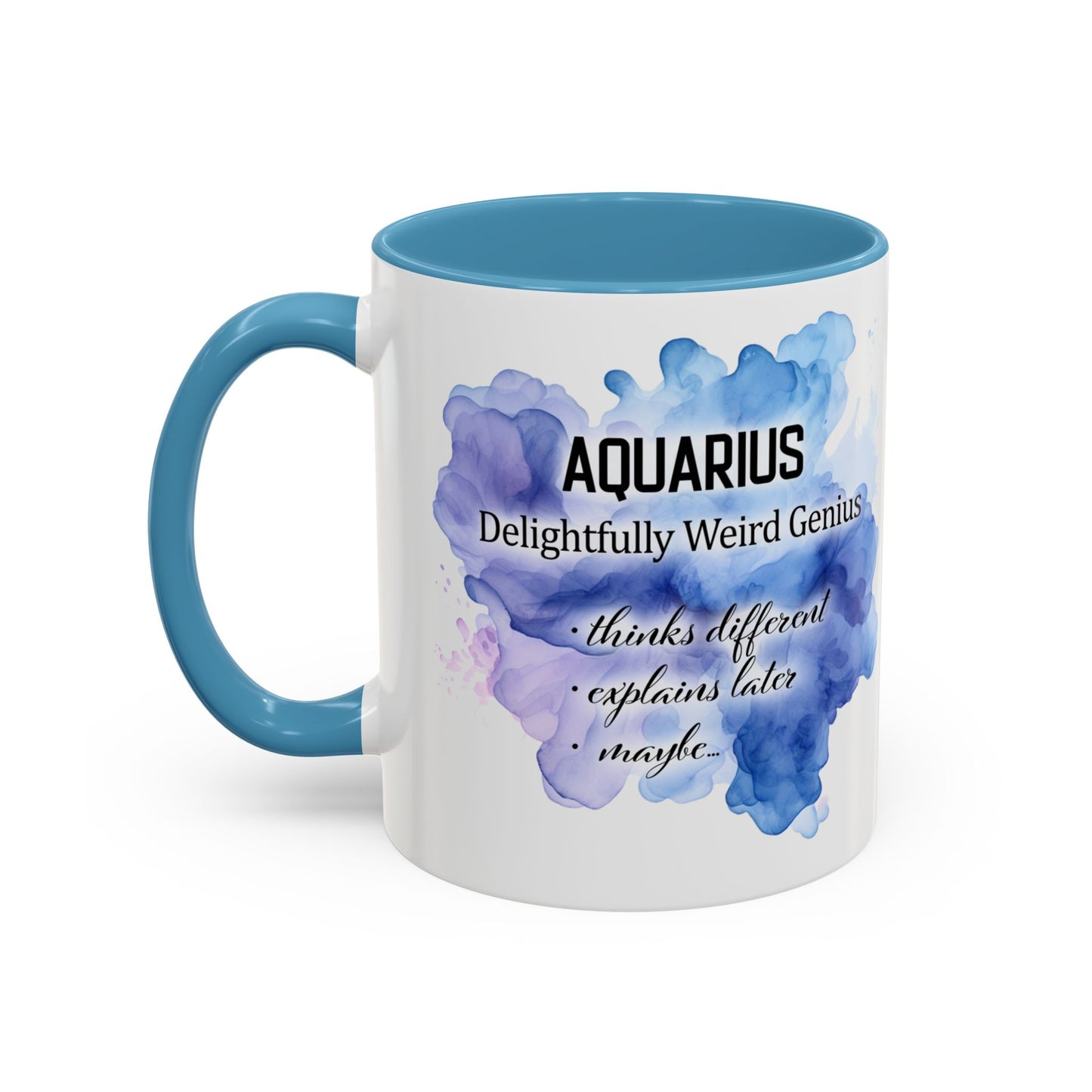 Aquarius Zodiac Coffee Mug — 'I Am an Aquarius' Astrology Gift (11/15oz)