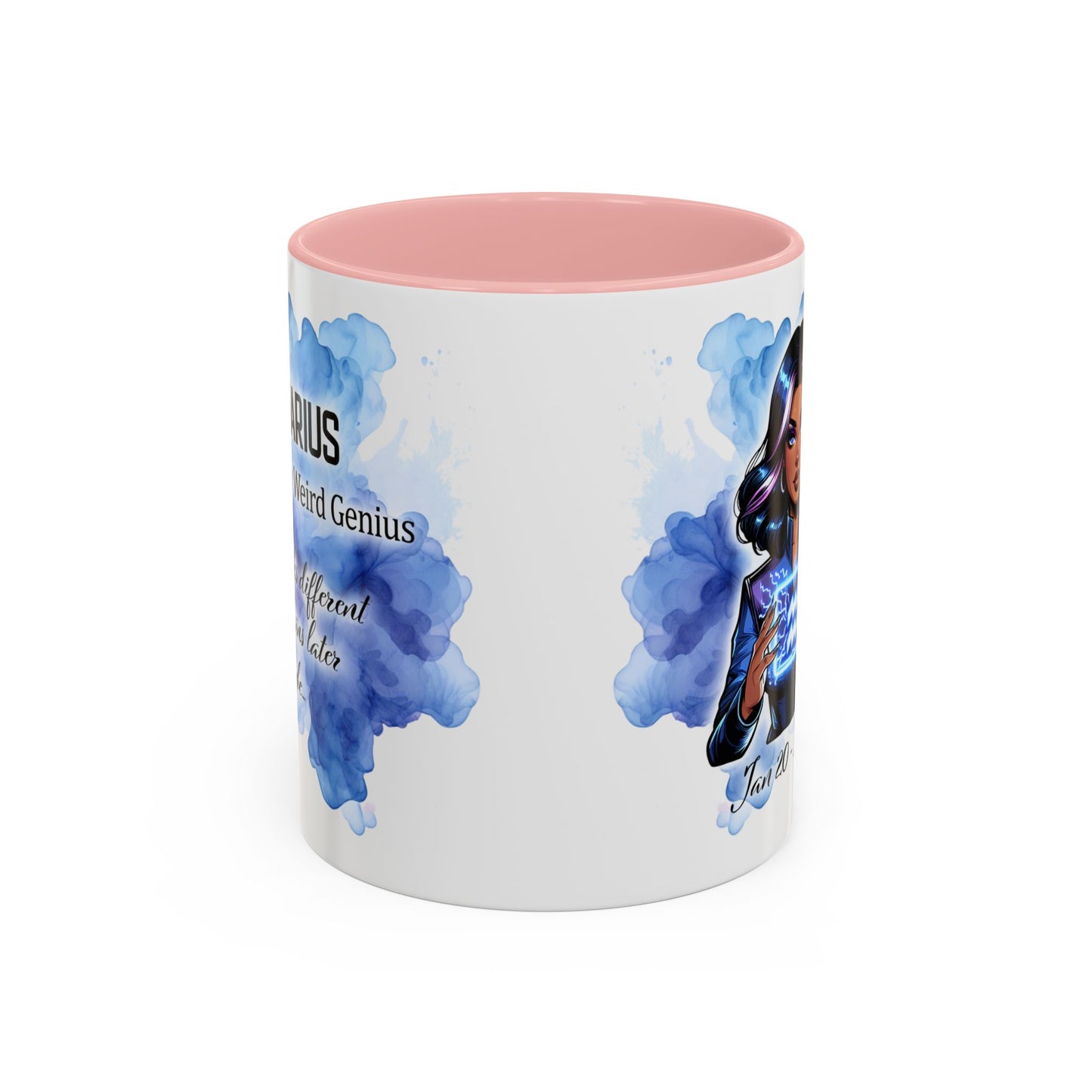 Aquarius Zodiac Coffee Mug — 'I Am an Aquarius' Astrology Gift (11/15oz)