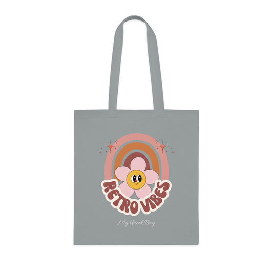 Retro Vibes Rainbow Tote
