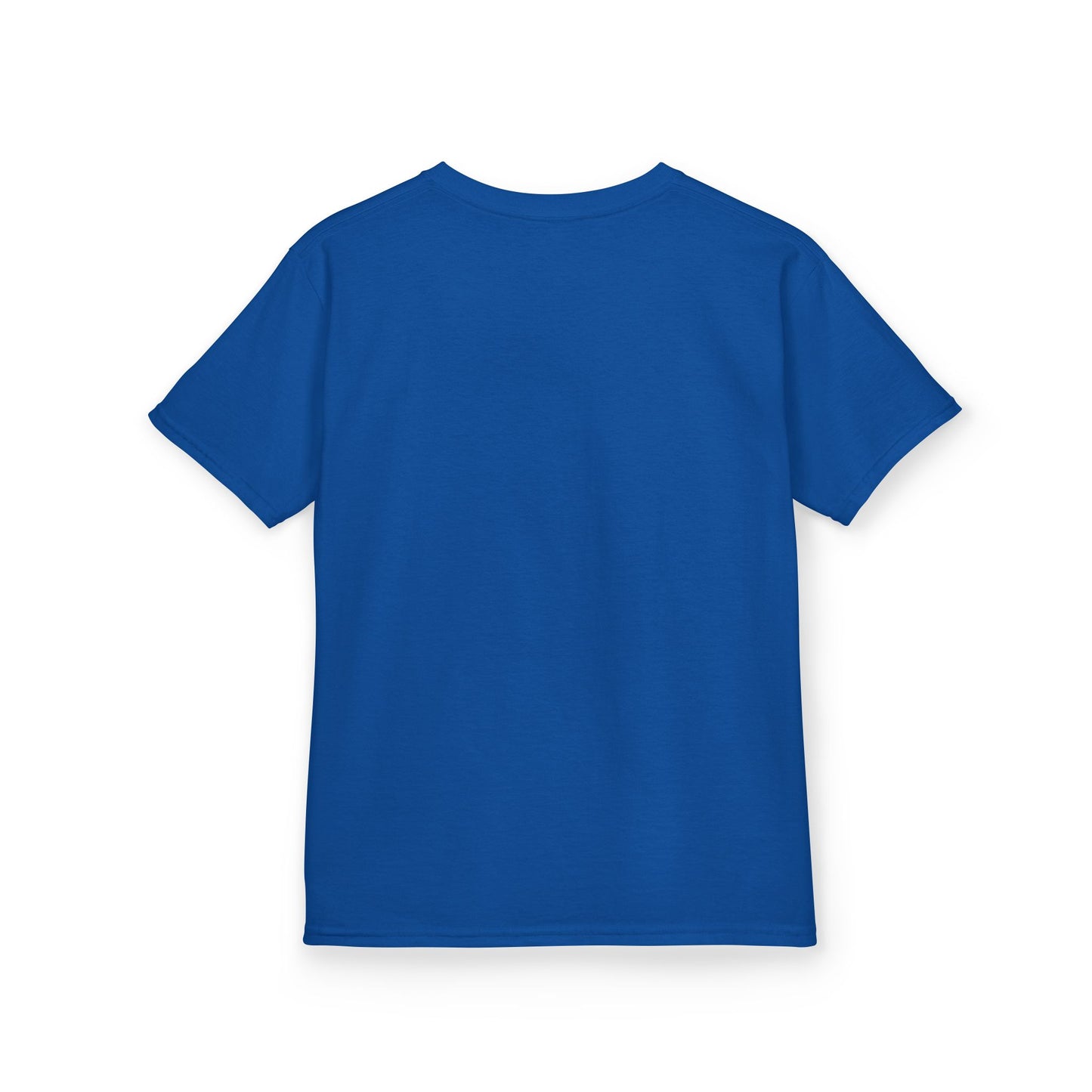 Kids Tee — Cute Patriotic Girl with Stars & Balloons (4th of July)