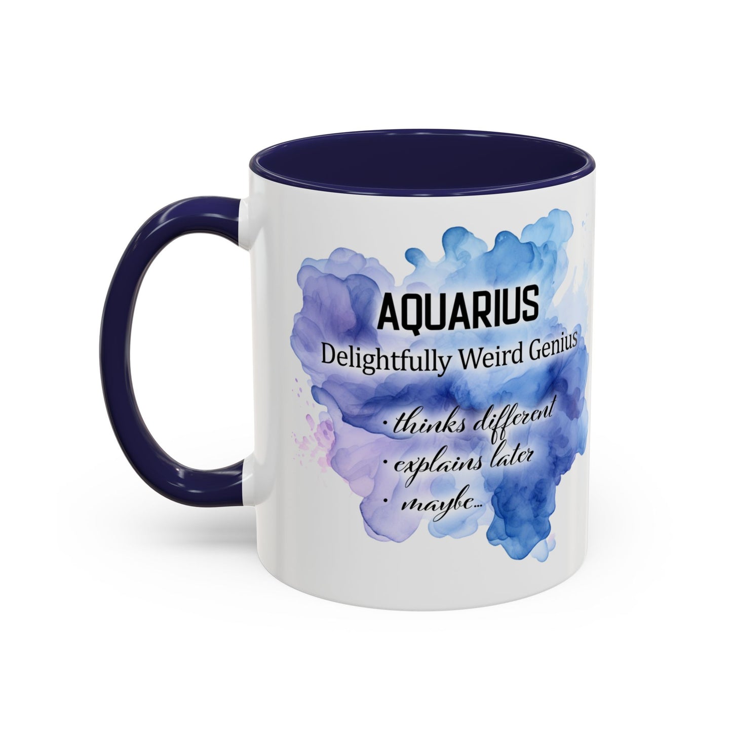 Aquarius Zodiac Coffee Mug — 'I Am an Aquarius' Astrology Gift (11/15oz)
