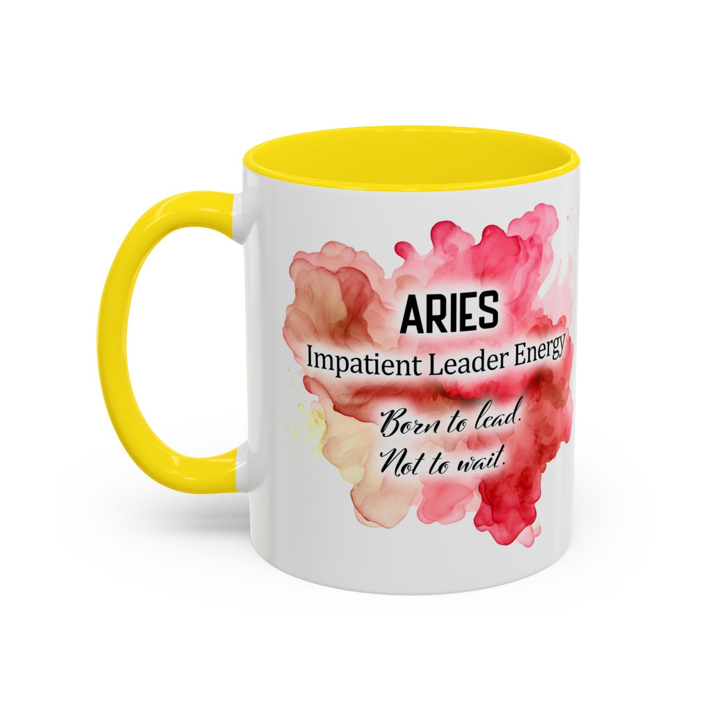 Aries Zodiac Coffee Mug — Fiery Horoscope Design (Mar 20–Apr 19)