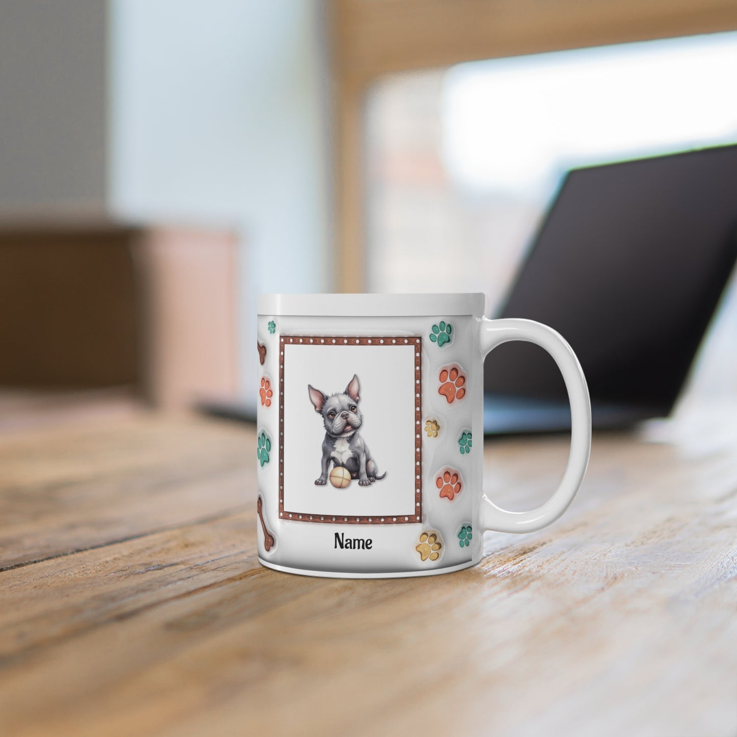 Best Dog Mom Ever Ceramic Coffee Mug — Paw & Bone 11oz/15oz Gift