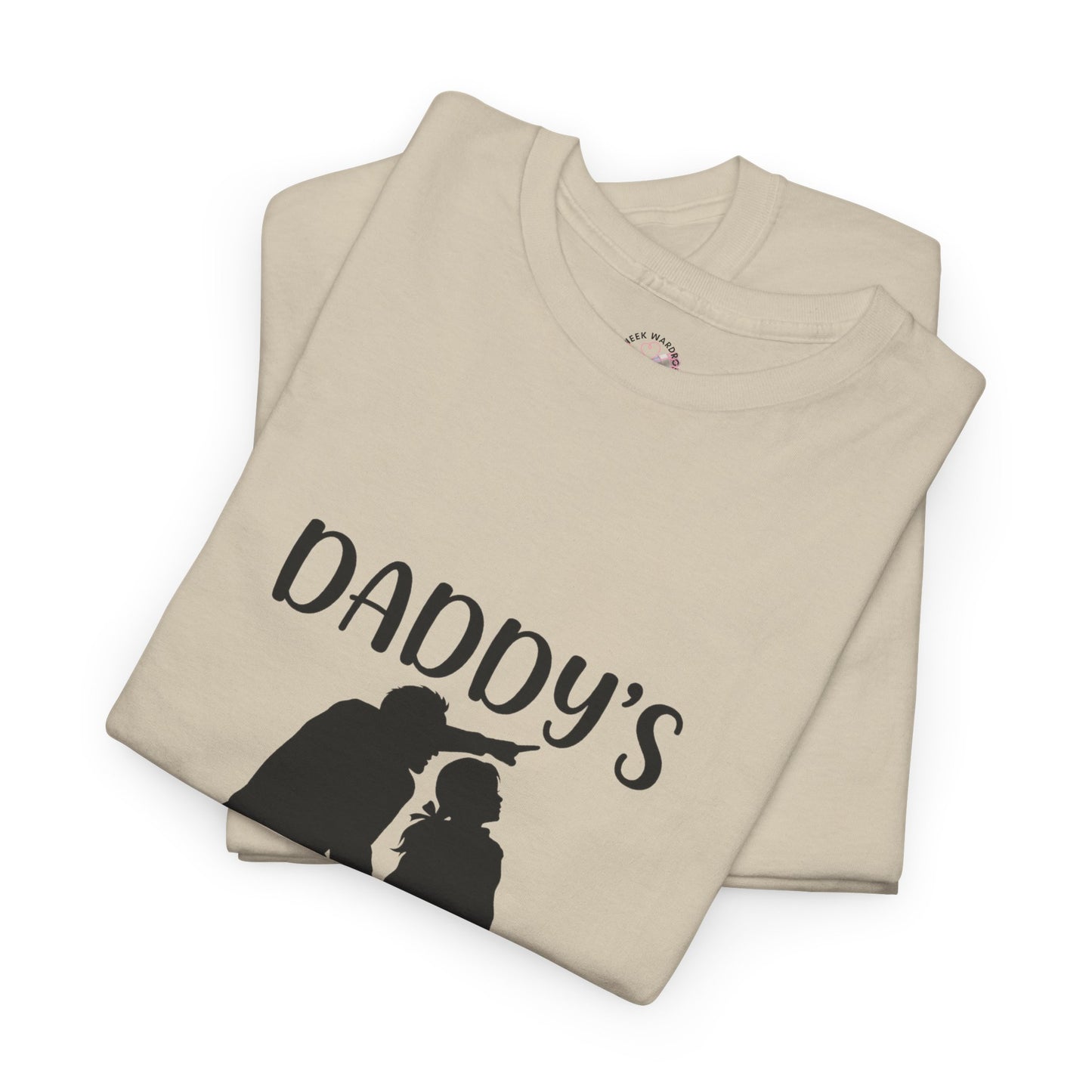 Daddy's Little Girl T-Shirt — Father Daughter Matching Tee, Cute Daddy's Little Girl Graphic Shirt for Dad Gifts & Family Photos