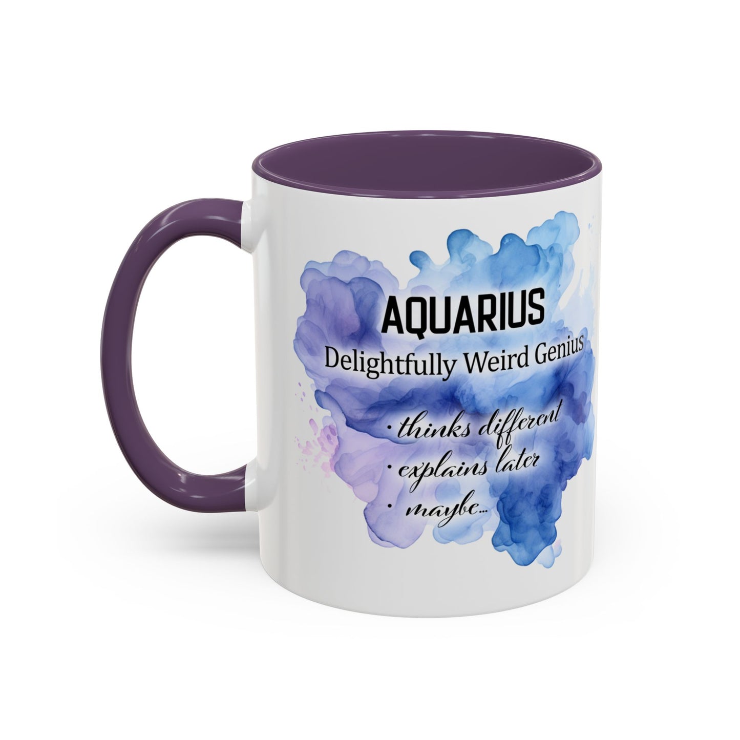 Aquarius Zodiac Coffee Mug — 'I Am an Aquarius' Astrology Gift (11/15oz)