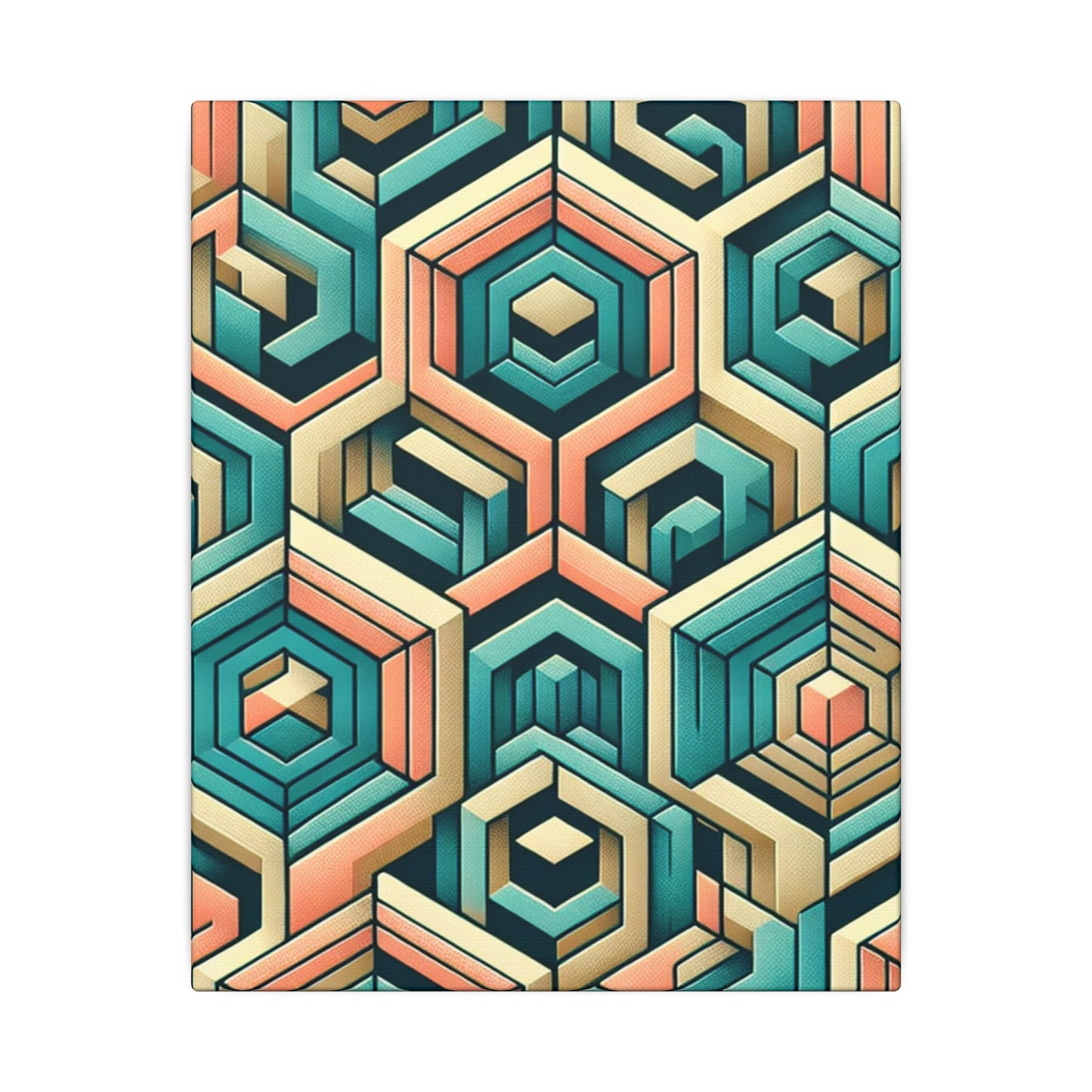 Matte Canvas, Stretched, 0.75" (Multi-Size)